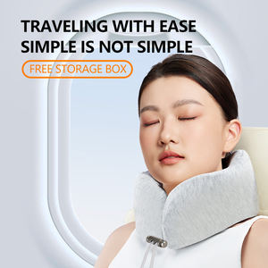 Oreiller de voyage en forme de U pour soulager les douleurs cervicales, idéal pour les voyages en avion - Product Image 2