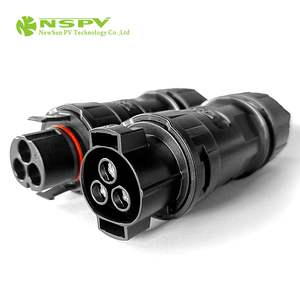 ขั้วต่อไฟฟ้ากระแสสลับประสิทธิภาพสูง IP68 กันน้ำ 500V 50A ขั้วต่อแบบตัวเมีย ทองแดง/เคลือบดีบุก ระดับความปลอดภัย II CATIII/2 สำหรับ - Product Image 4