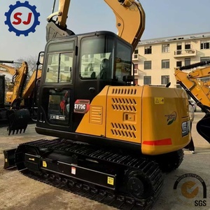In Stock SANY SY75C SY35C SY35U <b>Used</b> Mini Crawler Excavator Low Hours Earth Moving <b>Machinery</b> for Construction Site Jobsite Work - Product Image 5