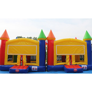 สไลเดอร์เป่าลมรูปปราสาทกระโดดพร้อมสระว่ายน้ำสำหรับเด็ก - Product Image 3