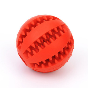 Köpek diş çiğnemek oyuncak karpuz silikon diş temizleme topu çiğneme için dayanıklı ve interaktif tedavi dağıtım oyuncak - Product Image 5