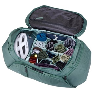Échantillon gratuit : Sacoche de vélo 2-en-1 pour porte-bagages, 100 % étanche (Noir-Carbone 22L) - Product Image 5