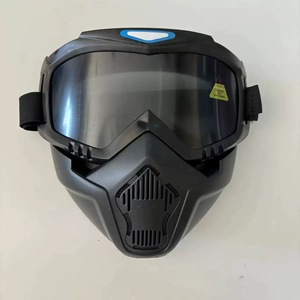 หน้ากากป้องกันทางยุทธวิธีป้องกันการเกิดฝ้าแบบเต็มหน้าสำหรับ CS Harley แว่นตาป้องกันลมและทรายสำหรับขับขี่รถจักรยานยนต์ - Product Image 6