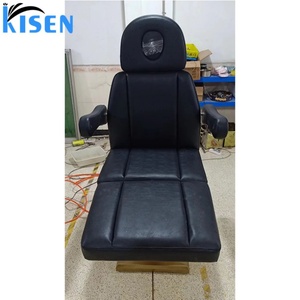 Kisen Factory Wholesale Black Gold Base Customized Color Beauty Salon Massage Spa <b>Electric</b> Adjustable Bed with Face Hole - Product Image 5