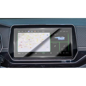 Protection d'écran pour <span class=keywords><strong>VW</strong></span> T-Cross 2026 CarPlay, film protecteur en verre trempé pour console centrale, autocollants de voiture, accessoires multimédias - Product Image 1