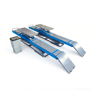 Pont élévateur à ciseaux encastré renforcé et épaissi pour l'entretien automobile, grande capacité de positionnement - Product Image 2