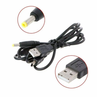 Aksesori Konsol Game 2 In 1 Kabel Adaptor Daya USB untuk Kabel Pengisi Daya Catu Daya PSP 2000 3000
