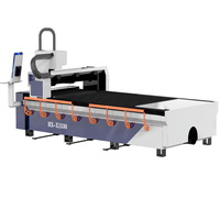 Découpeuse laser à fibre HONGXING 1530, machine de découpe laser CNC de grande taille pour le traitement de tôles, vente directe d'usine