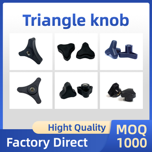 ABS đồ nội thất xử lý tùy chỉnh nhựa đầu xử lý vít trong hình dạng khác nhau M6 M8 M10 M12 tam giác nhựa xử lý núm vít - Product Image 4