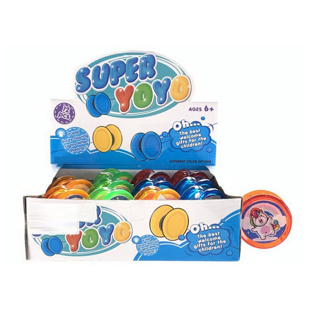12 шт. подводный мир красочный мигающий подшипник строка yo шар игра Классические игрушки