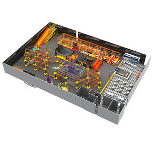 Parc de jeux intérieur complet pour enfants avec cordes, labyrinthes, toboggans et équipements de jeu en <span class=keywords><strong>Espagne</strong></span> - Product Image 3
