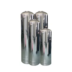 Food processing plants Top 2.5 inch Opening 1035 1044 1054 Stainless Steel SS Water Filter Tank