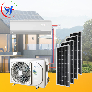Climatiseur hybride solaire AC/DC 9000/18000/24000 BTU/2HP/1,5 tonne alimenté par le réseau solaire pour la maison/le bureau/le conteneur - Product Image 1