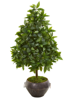 OH ARTS Nouveau design d'Arbousier artificiel Fausse plante pour la maison, le bureau et le centre commercial Décoration écologique durable Vert vif