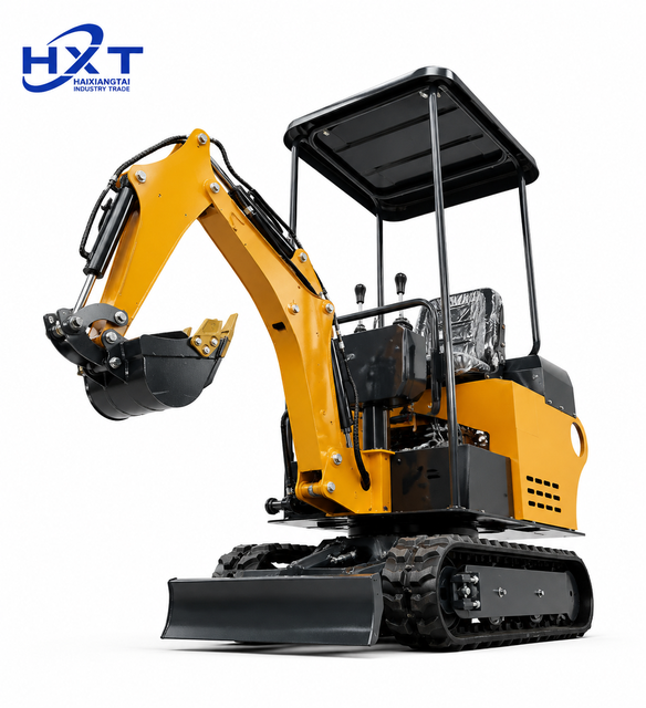 0.8 Ton 1 Ton Mini Excavator for Sale, Compact Design Perfect for Small-scale Digging