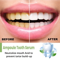EELHOE 100% Naturel Végétalien à Base de Plantes – Sérum Éliminateur de Tartre et de Mauvaise Haleine – Ampoule Blanchissante pour les Dents