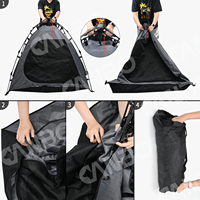 Tentes de camping pour chiens, tente portable pour animaux de compagnie, protection UV, abri pour chiens en extérieur et dans la cour