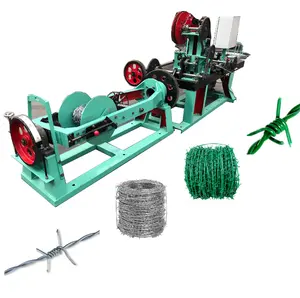 Factory Price Automatic Galvanized Twisted Barbed Wire Making Machine