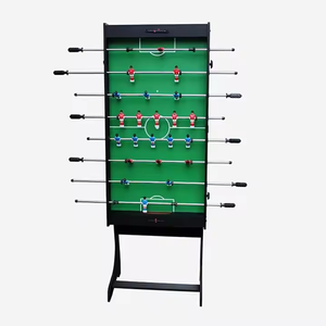 Mesa de Pebolim Dobrável de 48 Polegadas com 8 Bastões, 2 Bolas de Futebol, Marcação Manual, Personalizável - Uso Interno - Product Image 5