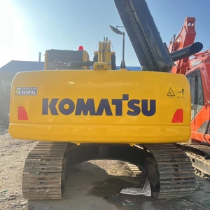 Excavatrice sur chenilles Komatsu PC200 d'occasion, 20 tonnes, excavatrice japonaise d'origine en bon état de marche, vendue à bas prix - Product Image 6
