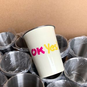 Gobelet à bain de bouche en acier inoxydable Xinrong avec brosse à dents, 300 ml, design cartoon, pour la maison, les étudiants, les couples - Product Image 3