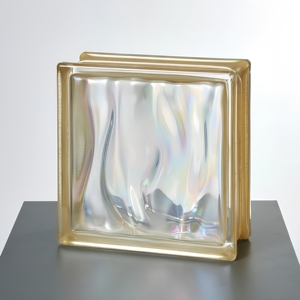 Aanpasbare maat holle vierkante glazen blokken, standaard geïsoleerde geluidsdichte glazen stenen voor decoratieve binnenwanden - Product Image 3