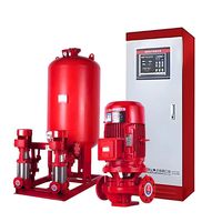 Pompe centrifuge verticale XBD haute pression pour hydrant, équipement de stabilisation de pression pour la protection incendie immobilière
