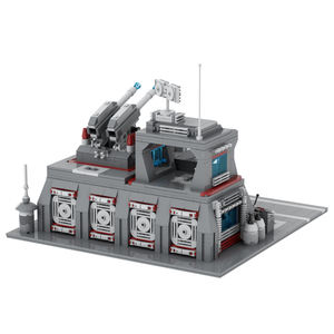 MOC2361 Sci-Fi <span class=keywords><strong>Interstellar</strong></span> War Movie Frontline Command Center 1381 Uds ladrillos ensamblar DIY recoger bloques de construcción para niños Juguetes - Product Image 5