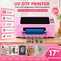 Imprimante UV DTF EraSmart compacte 2-en-1 pour coques de téléphone et boîtes, machine d'impression UV DTF A2 17 pouces, machine d'impression par laminage 42 cm