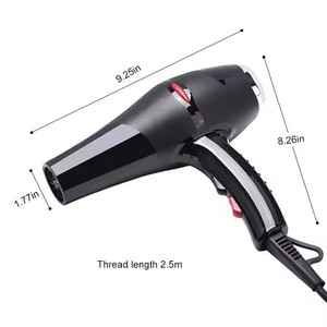 Haiwins 1400W Salon Máy sấy tóc tốc độ cao Máy thổi gió lớn nhiệt độ không đổi ngoài trời & Salon sử dụng khách sạn ký túc xá hộ gia đình - Product Image 6