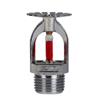 Globe Standard Response DN15 Tête de gicleur d'incendie à paroi droite/latérale Haute pression Orichalcum Accessoire d'équipement de lutte contre l'incendie
