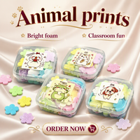 Feuilles de savon portables Petal Travel en amidon d'acier inoxydable transparent jetables 6 couleurs pour le rajeunissement de la peau et le lavage des mains