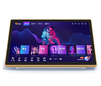Système de karaoké I.EVOICE I6 (disque dur 2 To) avec télécommande sans fil, audio haute résolution, boîtier en contreplaqué de bouleau pour la maison