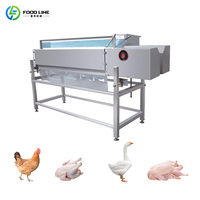 Machine d'abattage de poulets halal entièrement équipée, abattoir mobile pour poulets, abattage mobile de poulets