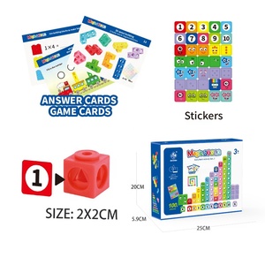 MST Toys 100 Pezzi Blocchi da Costruzione Creativi Fai-da-Te, Strumento Educativo per l'Apprendimento della Matematica, Cubi da Gioco per Bambini - Product Image 2