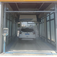 Machine de lavage de voiture sans contact entièrement automatique avec kiosque de paiement et système de gestion à distance