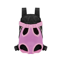 Sac de transport pour animaux de compagnie 2026, modèle populaire, personnalisé en usine, avec poches avant en maille pour chiens et chats, sac de poitrion pour animaux de compagnie avec ouverture pour les pattes, idéal pour les voyages
