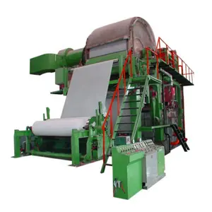 China suppliers small waste paper pulping machine mini facial toilet tissue paper towels making machine price for sale