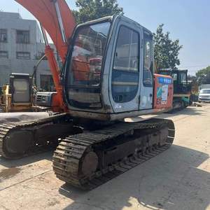 Excavadora Usada Original Japonesa Hitachi ZX120 de 12 Toneladas con Motor Isuzu de 66kW, Alta Potencia de Excavación y Bajas Horas de Trabajo - Product Image 3