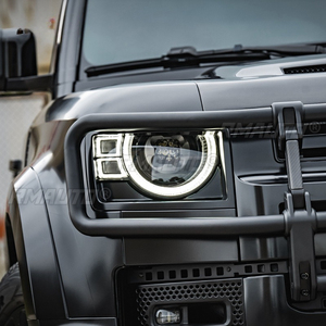 For Land Rover Defender 90 110 130 2020-2024 Styling Kits <b>Car</b> Front Bumper Lip Splitter <b>Diffuser</b> Spoiler Bumper Guard Body Kit - Product Image 4