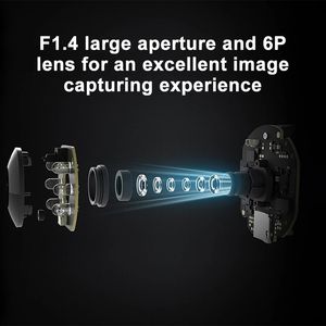 <span class=keywords><strong>Caméra</strong></span> de sécurité domestique <span class=keywords><strong>Mi</strong></span> <span class=keywords><strong>360</strong></span>, version mondiale, WiFi, vision nocturne, intelligente, couleur intégrale, détection humaine par IA - Product Image 6