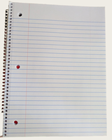 Cahier d'exercices scolaire personnalisé avec reliure spirale, formats A4/A5/A6, papier offset et couverture en carton, logo personnalisé