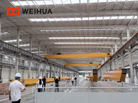 Grue à double poutre Weihua QB 10 tonnes pour la manutention industrielle des matériaux