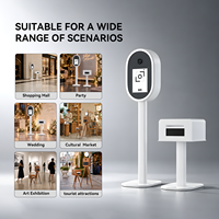 Machine de photomaton ouvert commerciale en libre-service pour la location d'événements, les fêtes, les expositions et la vente au détail