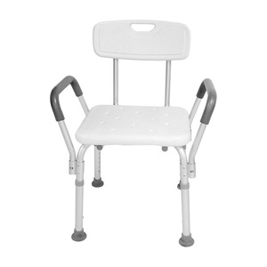 Yikang <b>Shower</b> <b>Chair</b> Aluminum Alloy Non Slip Bath Seat With Backrest And Armrests For Elderly Bathroom Safety Equipment - Product Image 4
