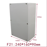 240*160*90 plastica impermeabile scatola di progetto elettronica IP65 scatola di giunzione ABS plastica
