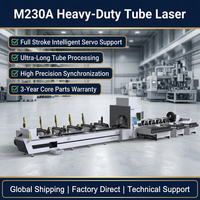 Machine de découpe laser à fibre à trois mandrins de Jinan, commande CNC Cypcut, refroidissement par eau, pour rainures métalliques en H