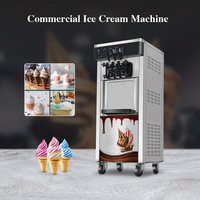 Commercieel Hard En Zacht Ijs Maken Machine Nieuwe Staat Yoghurt Melk Chocolade-Kern Onderdelen Motor