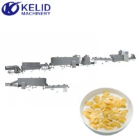 Machine à céréales soufflées de 100 kg à opération facile et efficace, pour des corn flakes croustillants et personnalisés, avec revêtement en sucre