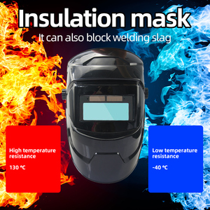 Máscara de Soldadura con Oscurecimiento Automático Solar, Gran Visibilidad, Color Real, Casco de Soldadura con Oscurecimiento Automático, Iluminación Clara - Product Image 4